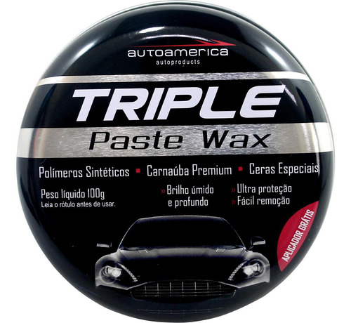Cera Triple Paste Wax 100gr Autoamerica