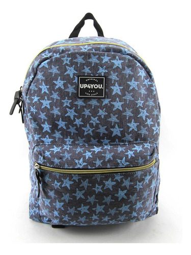 Mochila Up4you Costas Juvenil Luxcel Ms45779up-az Azul