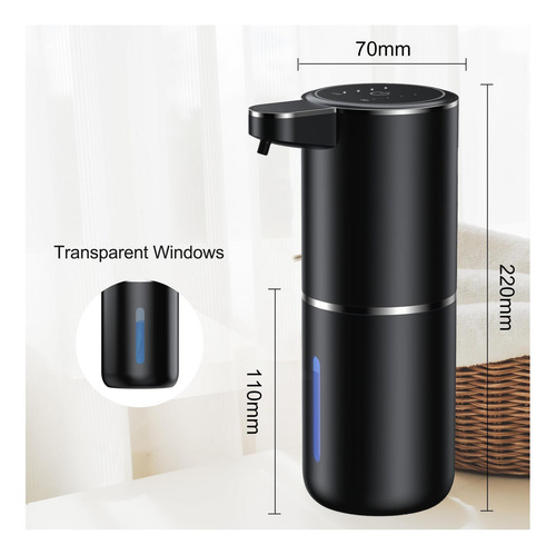 Dispensador Automático De Jabón Automático Touchless De 4 De
