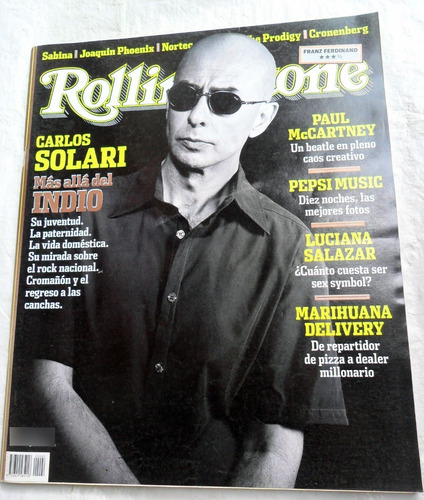 Rolling Stone 92 Indio Solari * Mccartney * Pepsi Music 2005