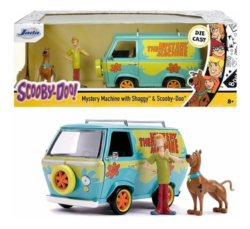 Mystery Machine Scooby Doo & Shaggy Jada Escala 1:24 