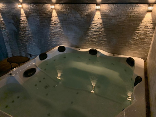 Primavera Banheiras Spa Copacabana Hidromassagem 7 Lugares Completo Ofurô 127v branco
