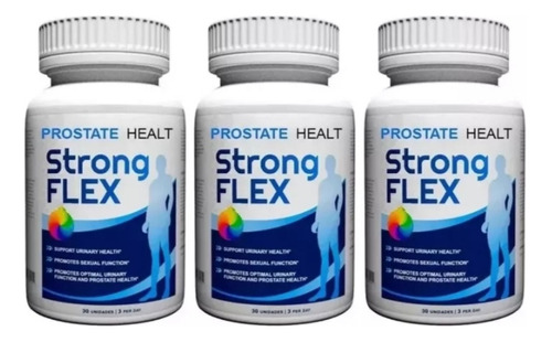 3x Frascos Strong Flex Americano O - Unidad a $1611