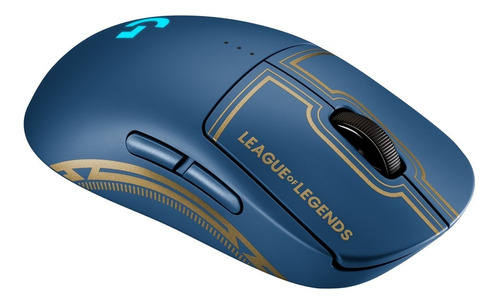Mouse Gamer Inalámbrico Pro Edición League Of Legends Azul