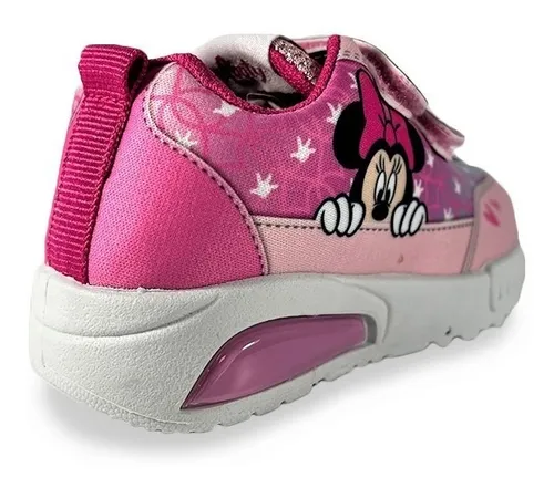 Zapatillas Minnie Mouse Luz Led Niña Footy Pop Disney®