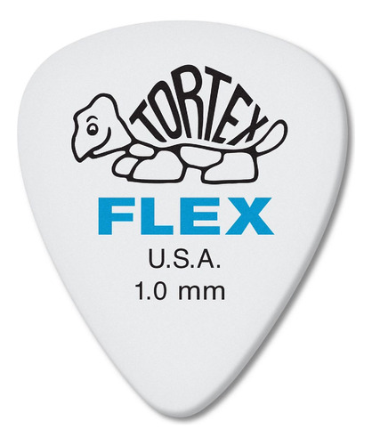 Púas Tortex Flex 1.0  Pack X 12 Jim Dunlop 428r 1.0  Cuo