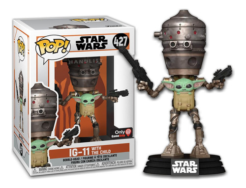 Fun.ko Po.p Star Wars - Ig-11 Con Bebe 427 .