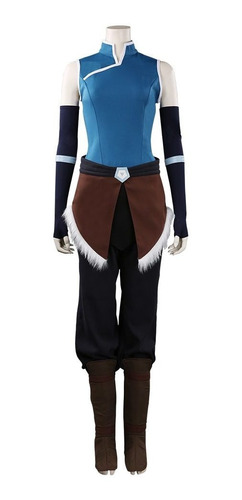 Avatar The Legend Of Korra Disfraz De Cosplay Uniforme Mujer