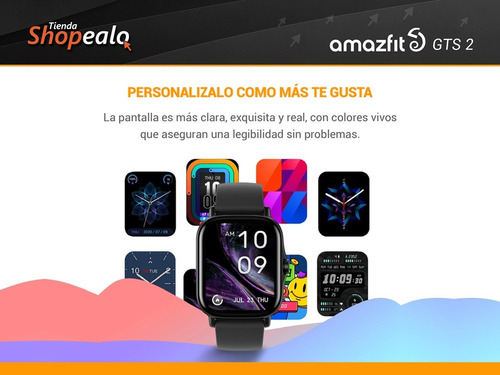 Imagen 6 de 9 de Smartwatch Xiaomi Amazfit Gts 2 Musica Llamadas Gps +cuotas