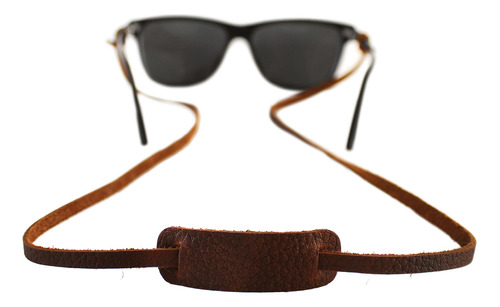 Strap Lentes De Sol Anteojos Cuero Gafas Hombre Mujer