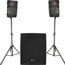Comprar Bocinas Alienpro Vector 15 Subwoofer Bluetooth Usb Sd Lineal