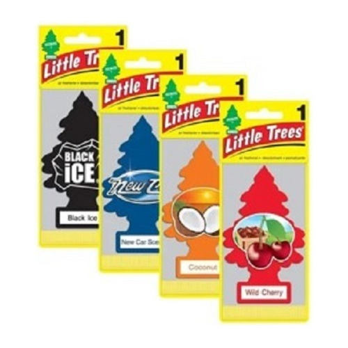 Ambientadores Pinitos Little Trees Para Carro 4 Pack