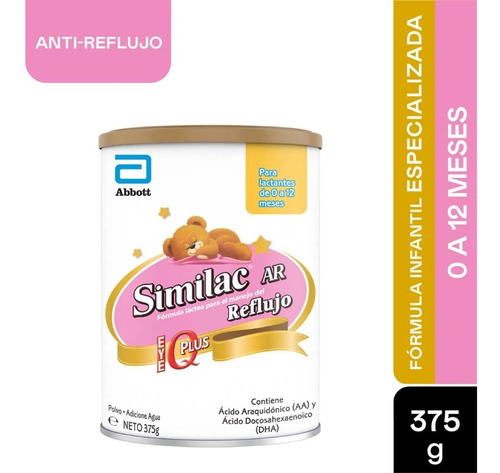 Fórmula Infantil Similac Antireflujo X 375 Gr