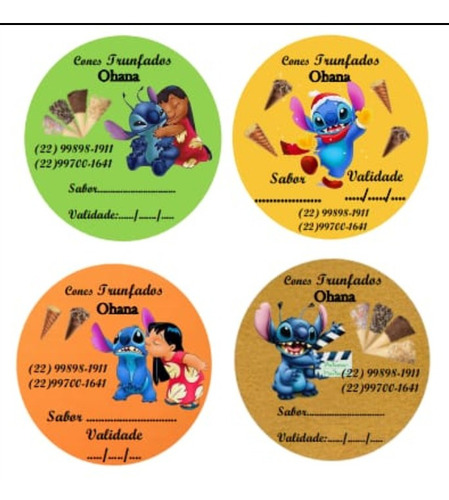 Imagem 1 de 5 de Adesivos Personalizados