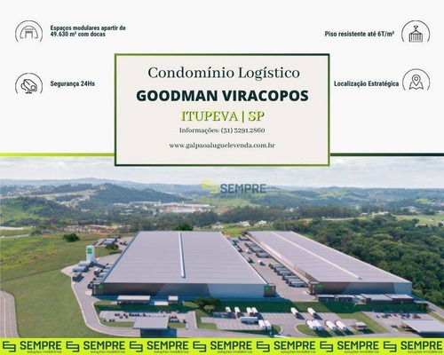 Imagem 1 de 21 de Galpão Para Alugar Em Itupeva/sp - Ga1509