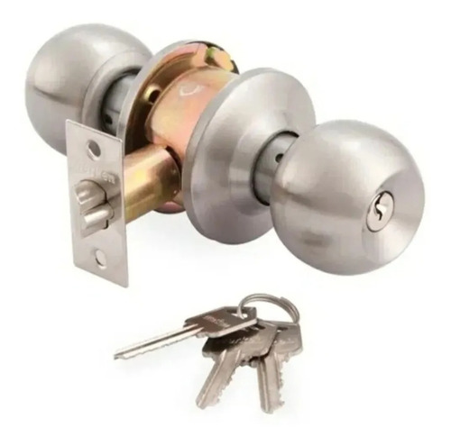 Imagen 2 de 4 de Chapa Cerradura Para Dormitorio / Oficina