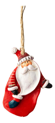 2 Adornos Para Árbol De Navidad, Colgantes Papá Noel
