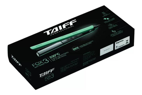 Taiff Chapa Fox Ion 3 Soft Green 230c - Bivolt