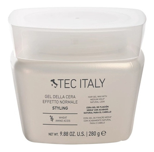 Gel Della Cera Para El Cabello Efecto Normal Tec Italy 280g