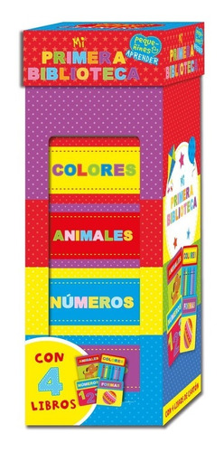 Pequeñines Primera Biblioteca Aprender Animales Colores (*)