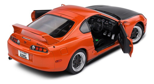 Miniatura Toyota Supra Mk4 (a80) 1993 1:18 Solido Vermelho