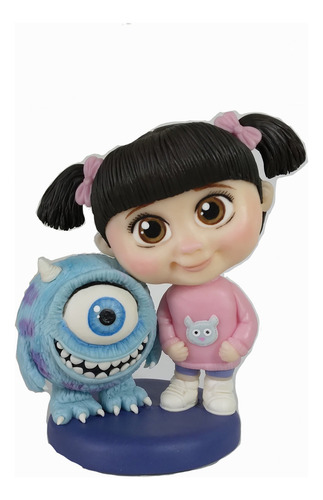 Monsters Inc, Mike Y Boo Adorno Artesanal