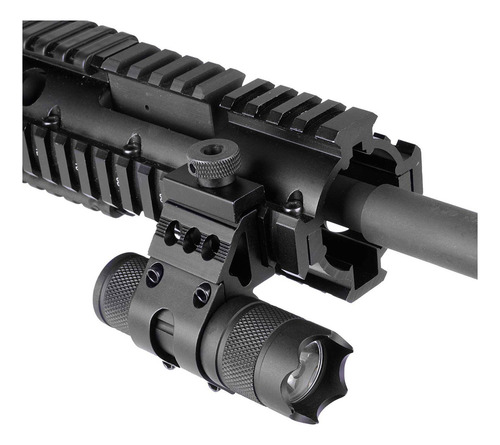 Montura Tactica Lampara Laser Offset Ar 15 Airsoft Picatinny