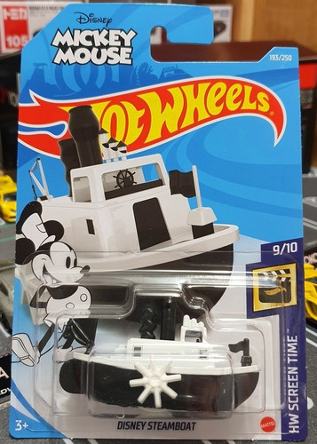  Hot Wheels Mickey Mouse Disney Steamboat Rosario