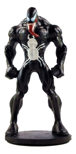 Boneco Venom Spider-man Em Resina 15cm
