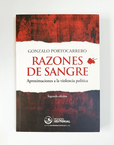Razones De Sangre - Gonzalo Portocarrero / Original Nuevo 