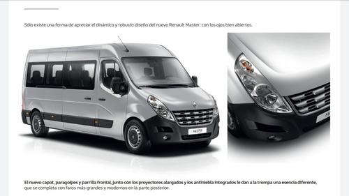 Renault Master L1h1 Furgon Diesel 2.0 Nafta 0km Usado 2021