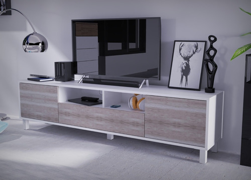  Mueble Tv Modular Rack Nordico Moderno Mesa 