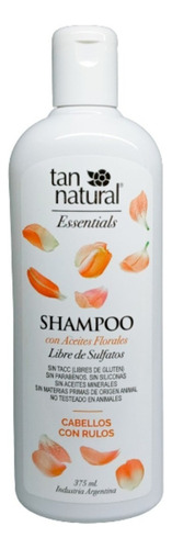 Shampoo Aceites Florales Sin Sulfatos X375ml - Tan Natural