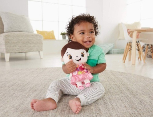 Fisher Price Ríe Y Aprende Mi Muñeca Aprendizaje Bebés 6 M+