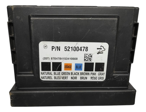 Módulo Central Conforto Gm Onix 52100478 Original