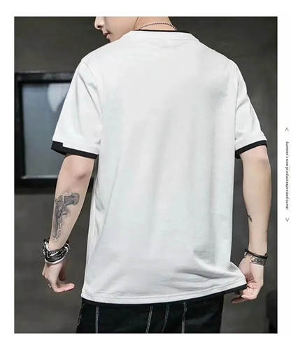 Camiseta Sin Mangas De Dos Piezas A Rayas Para Hombre