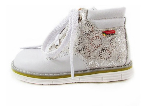 Imagen 3 de 7 de Zapatos Para Niñas Pocholin Botas Casuales Estampadas