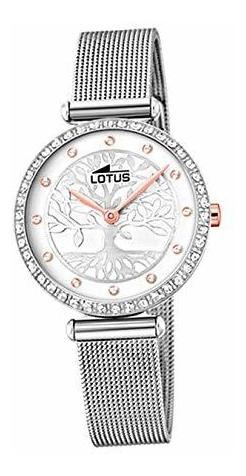 Reloj De Ra - Lotus Womens Analogue Quartz Watch With Stainl