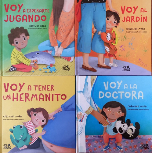 4 Libros Voy Al Jardín Jugando Doctora Hermanito El Ateneo