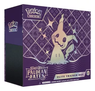 Pokemon Tcg Scarlet & Violet Paldean Fates Elite Trainer Box