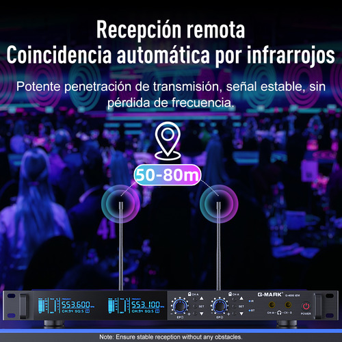 G-mark G4000 System Monitoring Monitor Bluetooth 4 Receptore