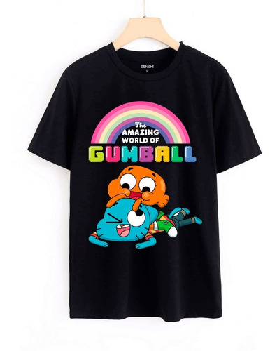 Polera Increible Mundo De Gumball