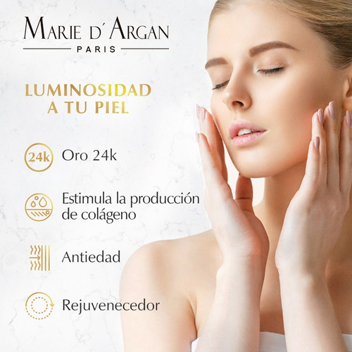 Imagen 3 de 7 de Serum Facial De Oro 24 Kilates Hidratante Ácido Hialuronico