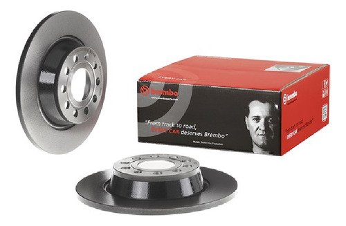 Par Disco Trasero St Altea Reference 2010 Al 2012 Brembo