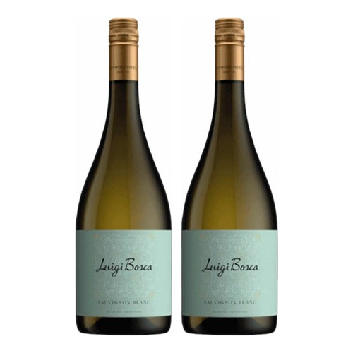 Vino Blanco Luigi Bosca Sauvignon Blanc 750ml X2