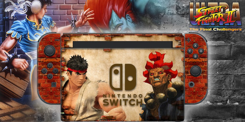 Skin Nintendo Switch Street Fighter Sublimeskins