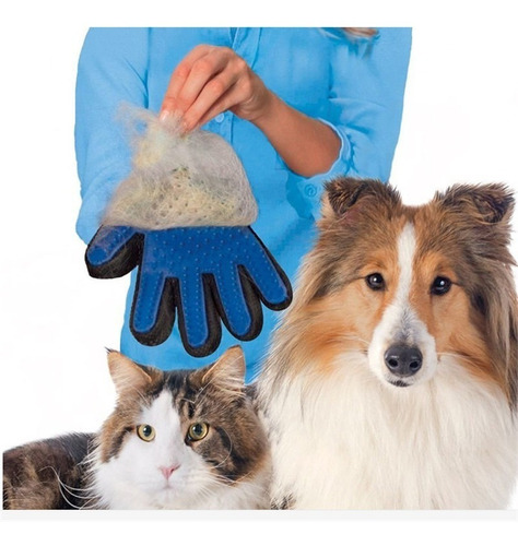 Guante Cepillo Para Pelo Mascotas Peinar Perro Gatos / Hb