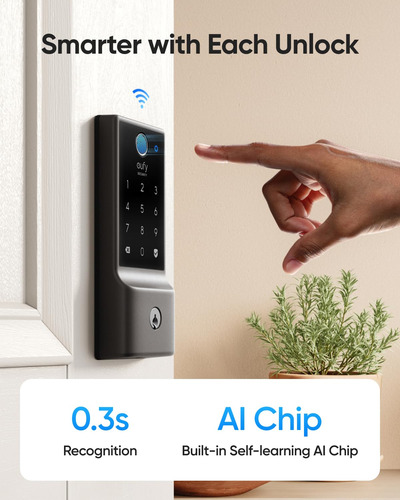 Eufy Smart Lock C220 Cerradura Wi-fi Control Remoto Mmg