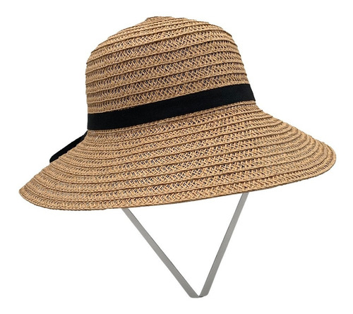 Sombrero Tipo Capelina Cal Premium Solero Verano Playa Calor