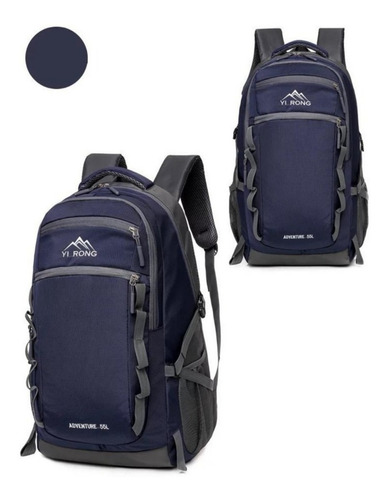 Mochila Trekking Camping 55 Litros Impermeable Notebook